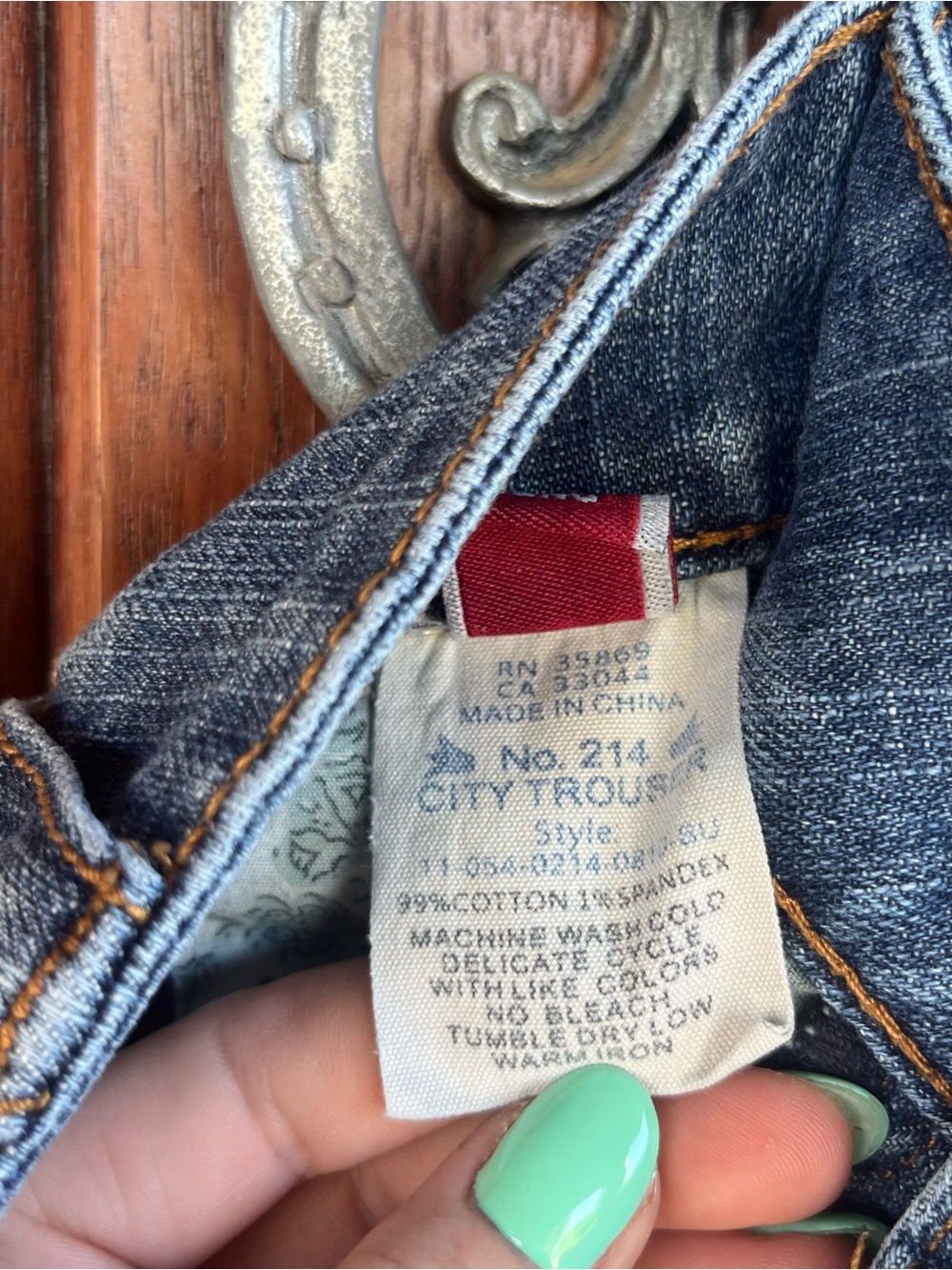 Women’s Stetson City Trouser - Picture 9 of 11